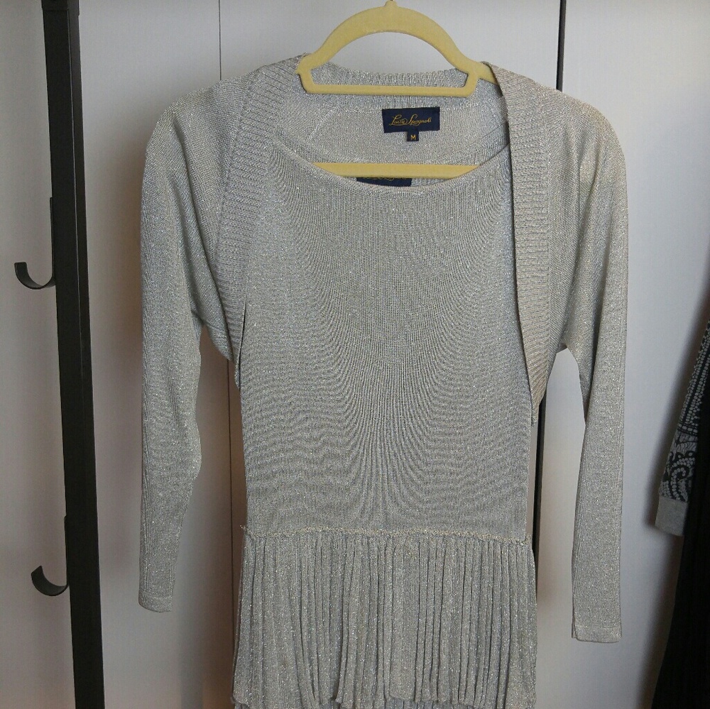 Luisa Spagnoli Knit Dress and Shrug